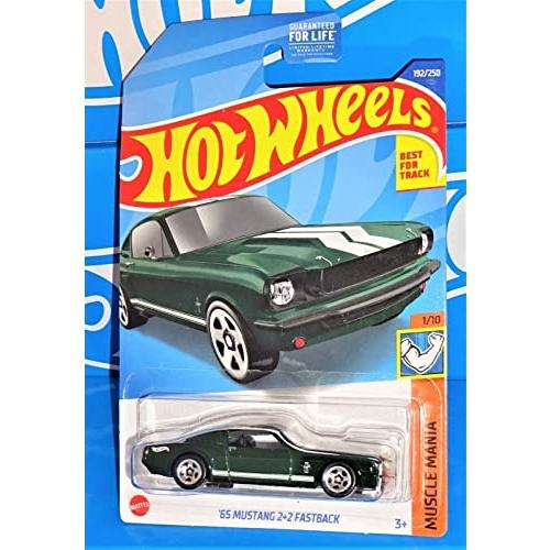 ホットウィール マテル ミニカー HCV37-M9C0L Hot Wheels 2022 - '65 Mustang 2+2 Fastback - Muscle M