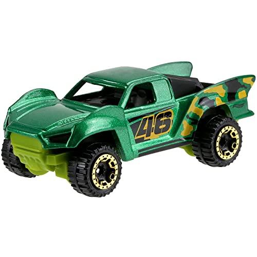 ホットウィール マテル ミニカー Hot Wheels Camouflage Truck Series - DWF46 ~ Metallic Green Baja