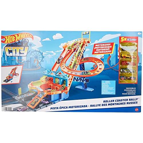 ホットウィール マテル ミニカー HJV69 Hot Wheels Roller Coaster Rally One Size Multi