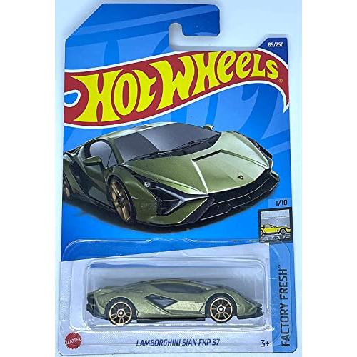 ホットウィール マテル ミニカー HCT08-M7C5 Hot Wheels 2022 - Lamborghini SIAN FKP 37 - Factory Fr