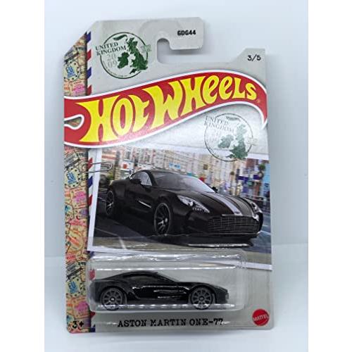 ホットウィール マテル ミニカー HDH24-D510 Hot Wheels 2022 - Aston Martin ONE-77 - Black - World