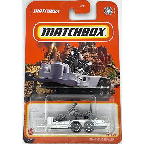 ホットウィール マテル ミニカー HFP83-4B10-chopper Matchbox 2022 - MBX Cycle Trailer [Chopper Var