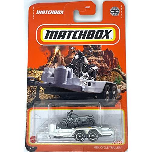 ホットウィール マテル ミニカー HFP83-4B10-Standard Matchbox 2022 - MBX Cycle Trailer [Standard M