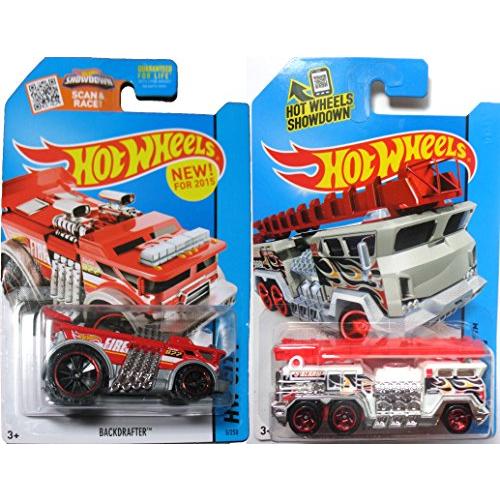 ホットウィール マテル ミニカー Hot Wheels Fire Engine 5