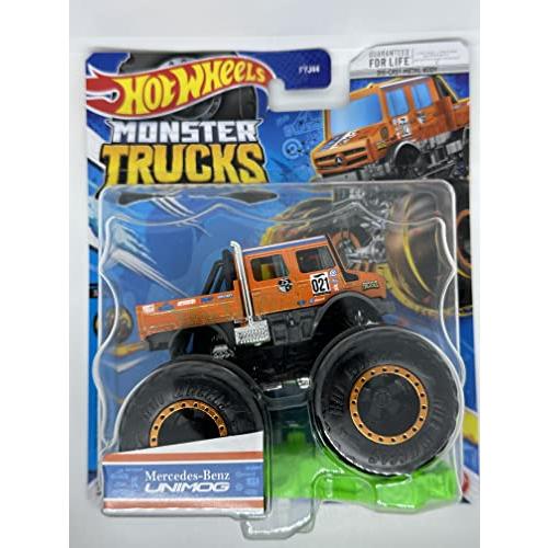 ホットウィール マテル ミニカー Hot Wheels Monster Trucks - Mercedes-Benz UNIMOG - 2023 Case C /