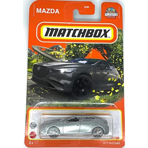 ホットウィール マテル ミニカー Matchbox 2022-2019 Mazda 3 [Silver