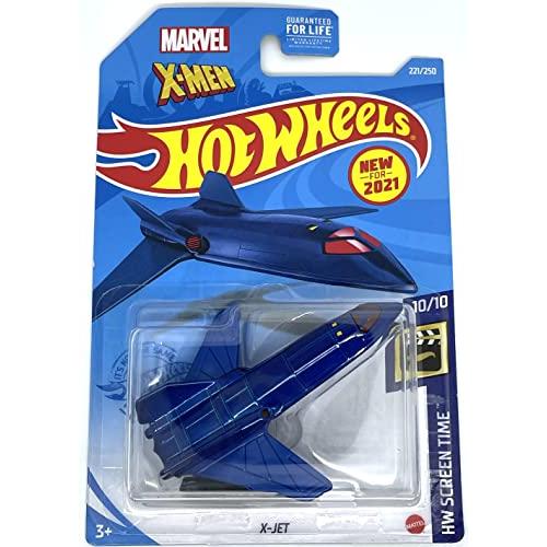 ホットウィール マテル ミニカー Hot Wheels - X-Jet - HW Screen Time 10/10 [Blue] 221/250