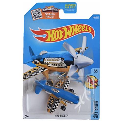 ホットウィール マテル ミニカー L2593 Hot Wheels Madd Propz, [Blue 