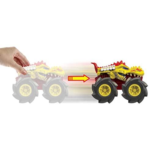 ホットウィール マテル ミニカー GVK44 Hot Wheels Monster Trucks 1:43 Twisted Tredz Mega Wrex