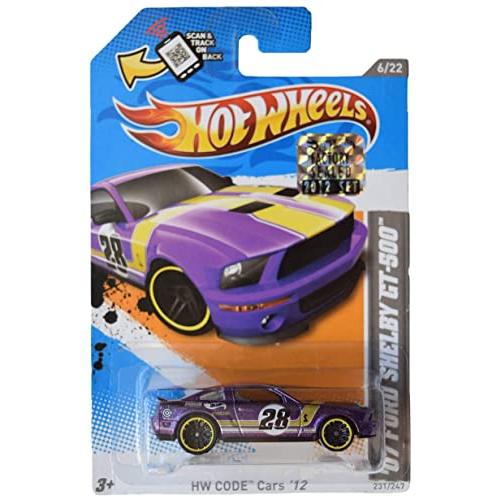 ホットウィール マテル ミニカー L2593 Hot Wheels '07 Ford Shelby GT 500, HW Code Cars '12 6/22 [P