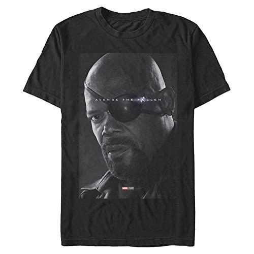 Tシャツ キャラクター ファッション MARL1937-20001007 Marvel Big & Tall Avenge Nick Fury Men's To