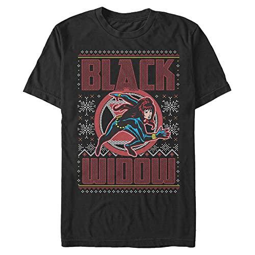 Tシャツ キャラクター ファッション MARV2651-20001007 Marvel Big Classic Black Widow Sweater Men'