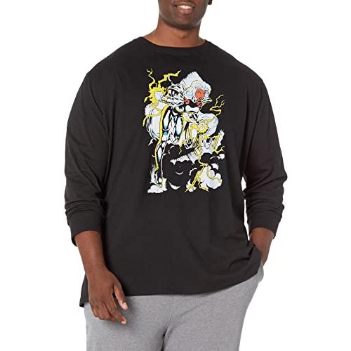 Tシャツ キャラクター ファッション MARV1860-20001007 Marvel Big & Tall Classic Stormin Men's Top