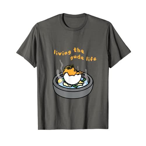 Tシャツ キャラクター ファッション JNQDTJCMJXQ Living the Gude Life Ramen featuring Gudetama T-S
