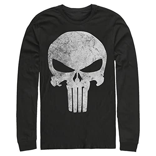 Tシャツ キャラクター ファッション MARV0538-20015009 Marvel Big Classic Punisher Distresskull Me