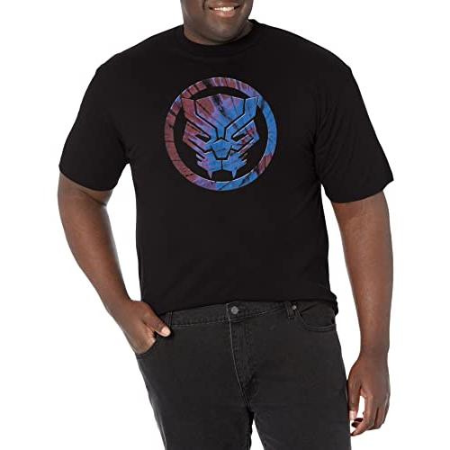 Tシャツ キャラクター ファッション MARV1611-20001007 Marvel Big & Tall Classic Panther Tie-dye M S20 親子お揃い ディズニー ウォーターマジック