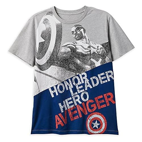 Tシャツ キャラクター ファッション 456203304771 Marvel Captain America Sam Wilson Fashion T-Shir