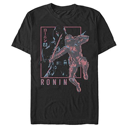 Tシャツ キャラクター ファッション MARL2061-10001001 Marvel Men's Ronin Sign, Black, XXX-Large