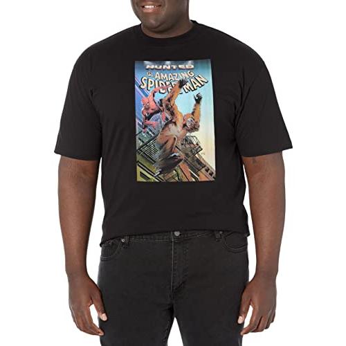 Tシャツ キャラクター ファッション MARV3144-20001007 Marvel Men's Big Hunted Spider-Man Vol 5#18