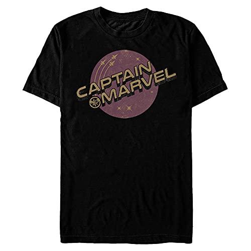 Tシャツ キャラクター ファッション MARF2817-10001001 Marvel Men's Universe Captain Planets T-Shi