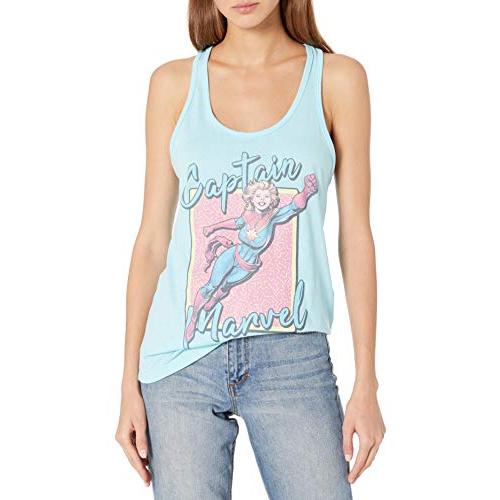 Tシャツ キャラクター ファッション MARV1484-60077005-320-M Marvel womens Official Marvel 90s Cap