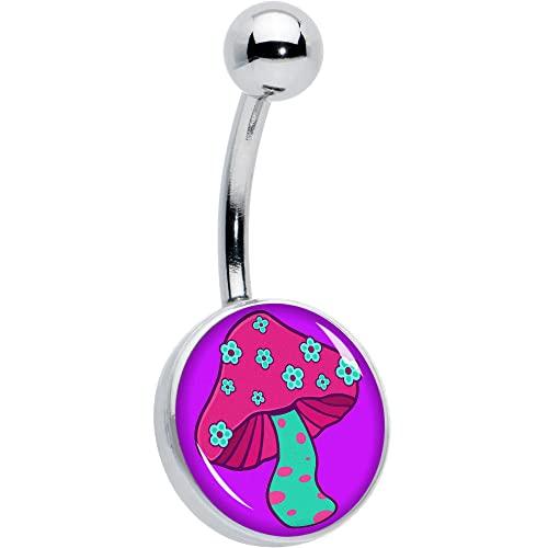 ボディキャンディー ピアス アメリカ CUBNA-MUSHROOM Body Candy Womens 14G 316L Stainless Steel N