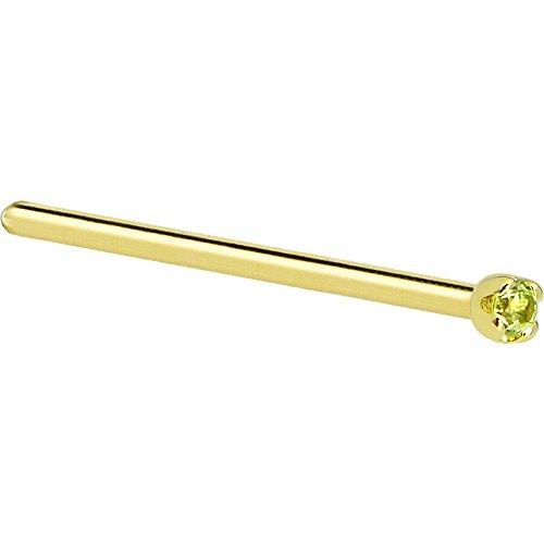 ボディキャンディー ピアス アメリカ G-586 Body Candy Solid 14k Yellow Gold 1.5mm Genuine Perido