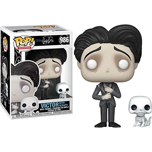 ファンコ FUNKO フィギュア 49045 Funko Pop & Buddy: Corpse Bride - Victor Van Dort with Scraps， 3.75 I