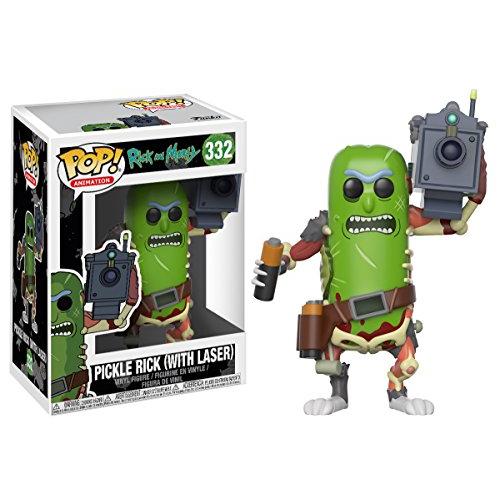 ファンコ FUNKO フィギュア 27862 Funko Pop! Animation: Rick & Morty - Pickle Rick with Laser Collectib