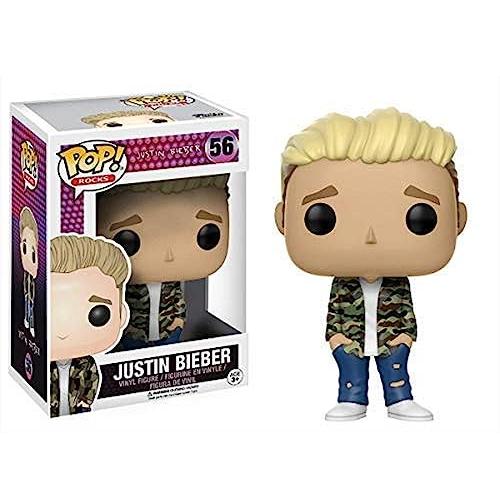 ファンコ FUNKO フィギュア 14351 Funko Pop Rocks: Music - Justin Bieber Toy Figure