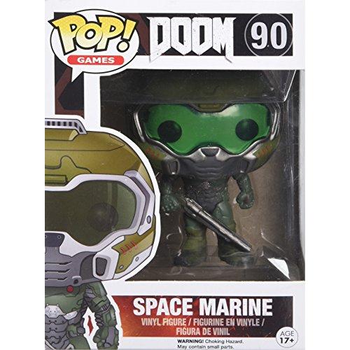 ファンコ FUNKO 図形 7939 Funko POP Games: Doom - Space Marine Action Figure