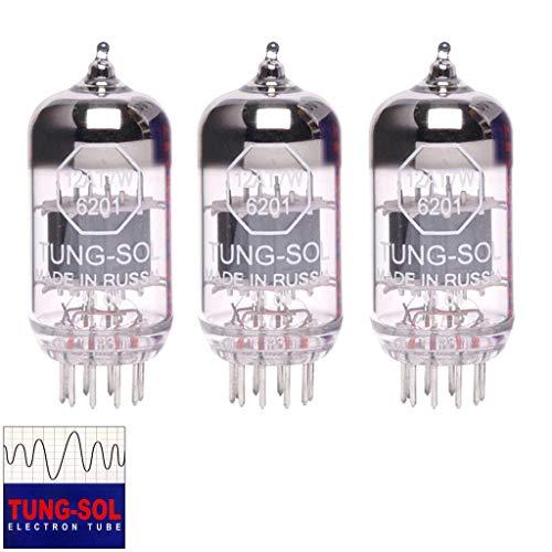 真空管 ギター・ベース アンプ Tung-Sol 12AT7 trio Brand New Tung-Sol Reissue 12AT7 6201 ECC81 GAIN
