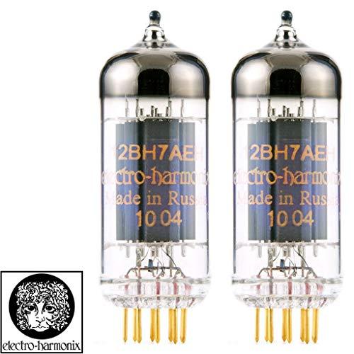 真空管 ギター・ベース アンプ Pair Electro-Harmonix 12BH7 Gold Brand New Gain Matched Pair (2) Ele