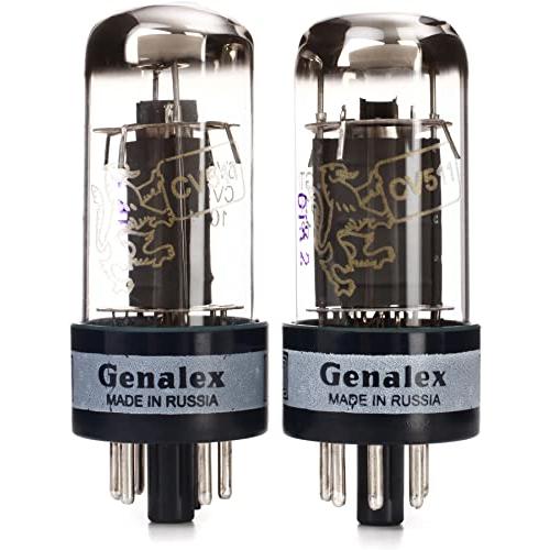 真空管 ギター・ベース アンプ Genalex Gold Lion 6V6GT Power Tubes - Matched Duet