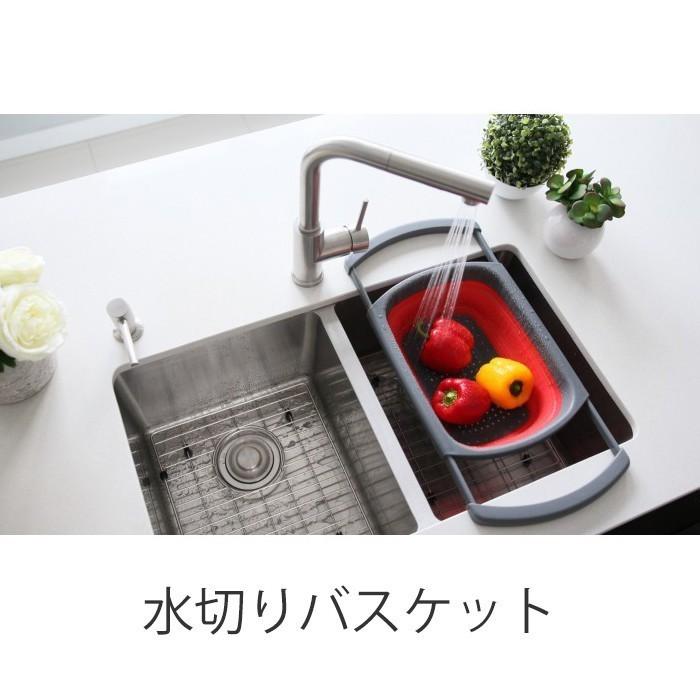 水切りバスケット おしゃれ 水切りバスケット 大 二段水切りバスケット キッチン用品 水切りバスケット 伸縮水切りバスケット 大型水切りバスケット ニトリ Colander Collapsible 8 Manibar 通販 Yahoo ショッピング