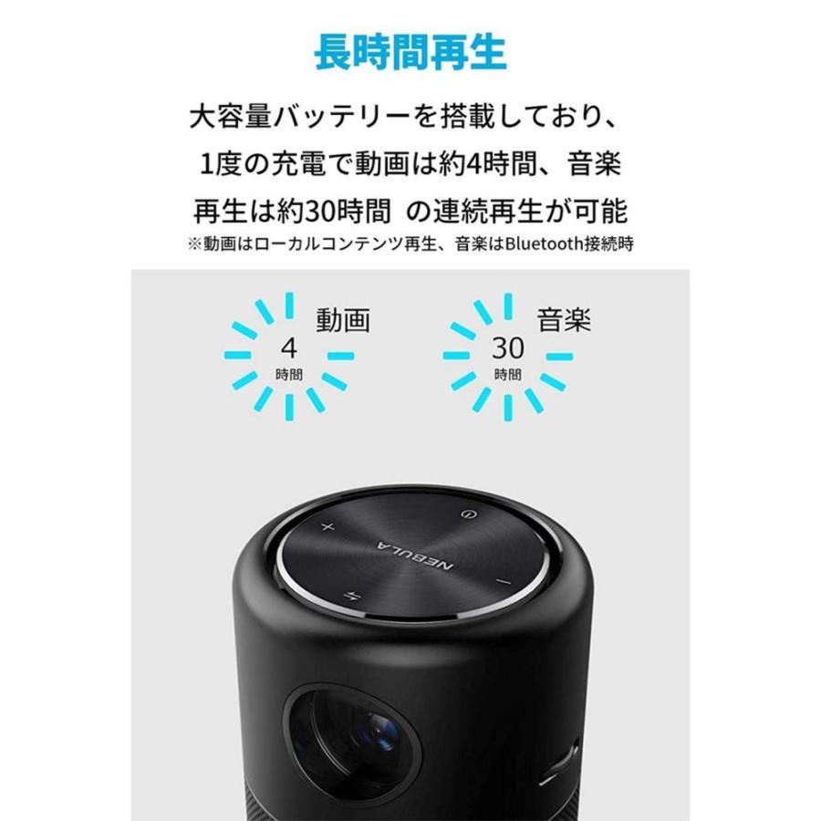 Anker モバイル プロジェクター Nebula Capsule Pro コンパクト 360度