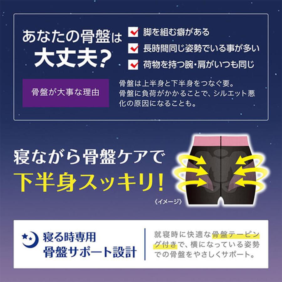 寝ながらメディキュット 2個パック Lサイズ ボディシェイプ 骨盤