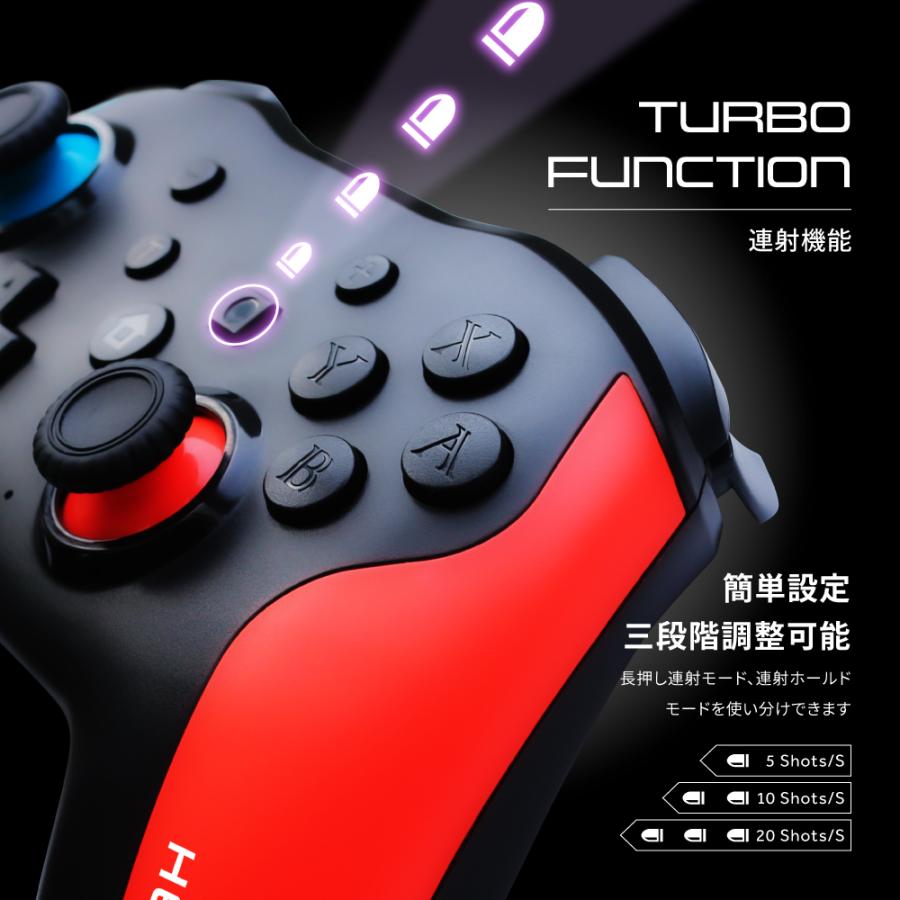 Switch / 2 対応 プロコン スイッチ Nintendo コントローラー 連射