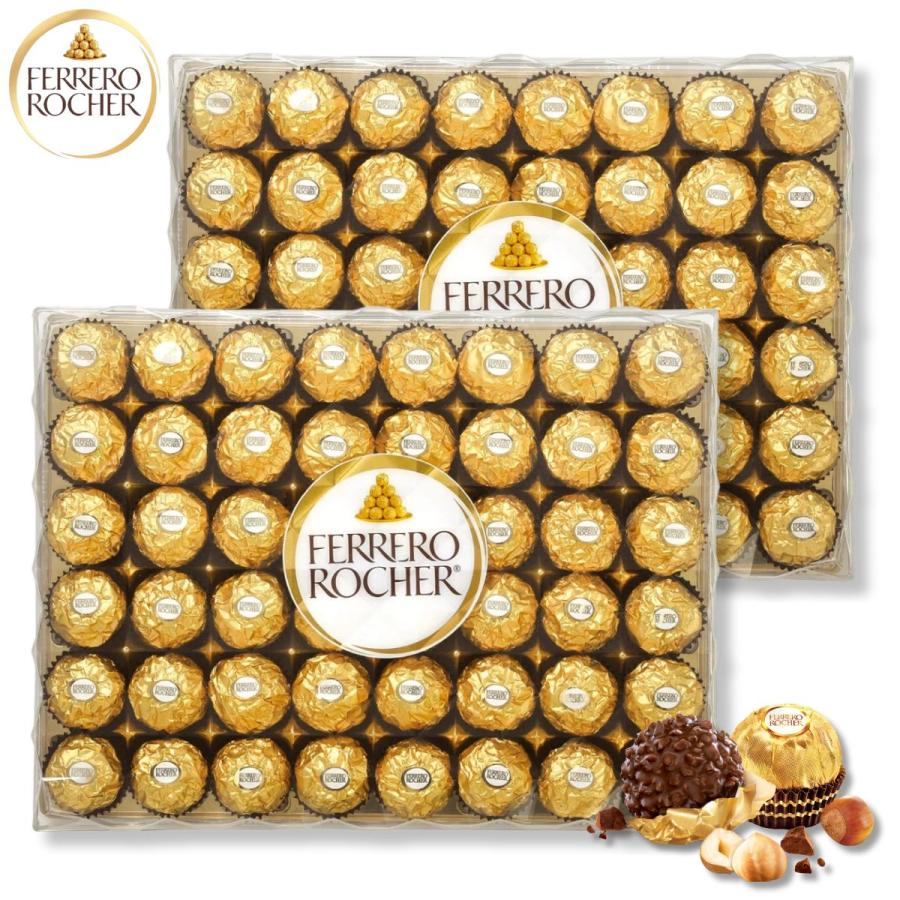 フェレロ ロシェ 96個 チョコレート ウエハース ヘーゼルナッツ