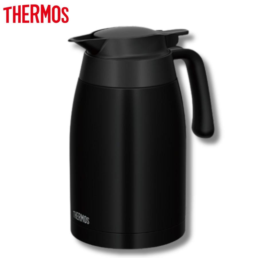 THERMOS（サーモス） ステンレスポット 1.5L マットブラック 保温保冷