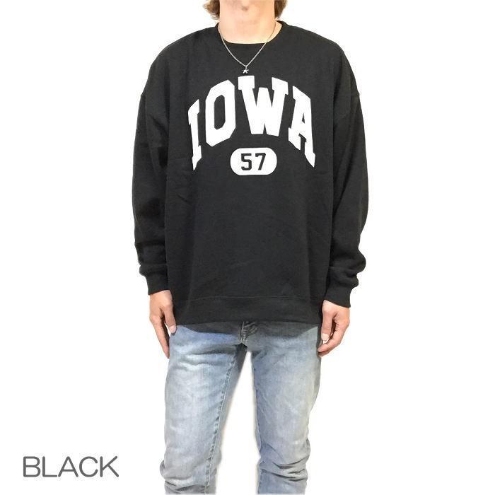 CORISCO（コリスコ） IOWA アイオワ カレッジ 裏起毛 BIGトレーナー