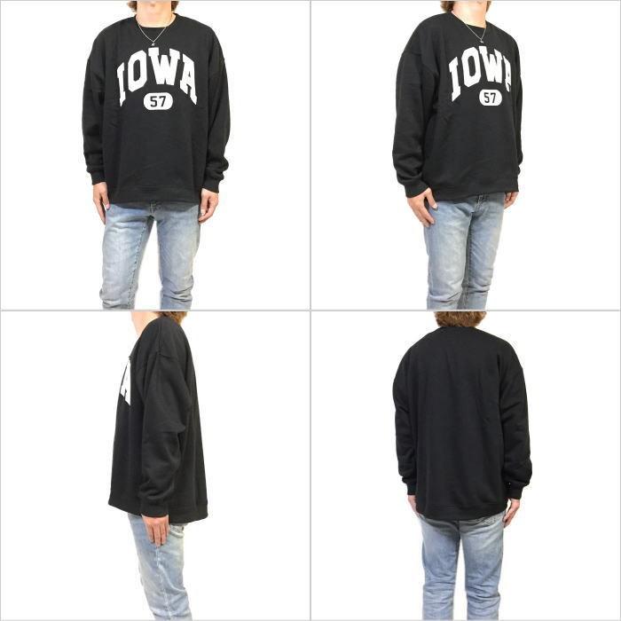 CORISCO（コリスコ） IOWA アイオワ カレッジ 裏起毛 BIGトレーナー