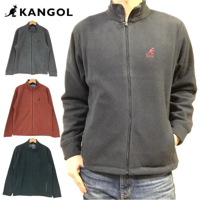 KANGOL セール 新品 KANGOL カンゴール ジップアップ フリース
