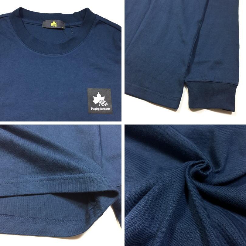 LOGOS ロゴス Tシャツ 長袖Tシャツ LOGOS Park ロゴスパーク 恐竜 化石 バックプリント ロンT ユニセックス アウトドア キャンプ ストリート タウンユース | LOGOS | 10