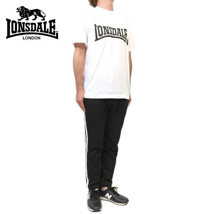 LONSDALE（ロンズデール） ロゴプリント Tシャツ 半袖 ブランドロゴ 