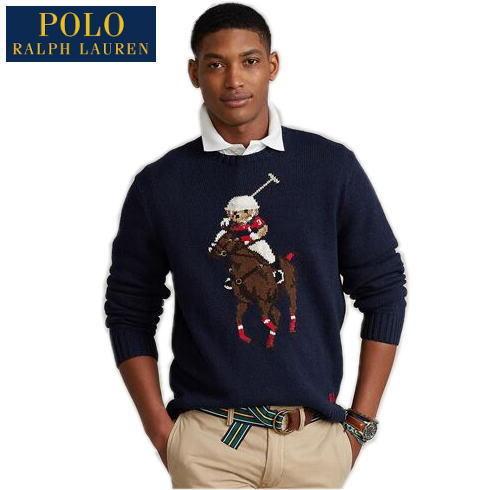 POLO RALPH LAUREN ポロ ラルフローレン メンズ Polo ベア ＆ Big Pony セーター ポロベア ビッグポニー セーター  ポロベア