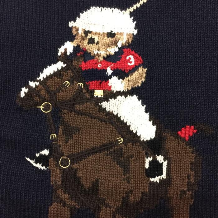 POLO RALPH LAUREN ポロ ラルフローレン メンズ Polo ベア ＆ Big Pony セーター ポロベア ビッグポニー セーター  ポロベア