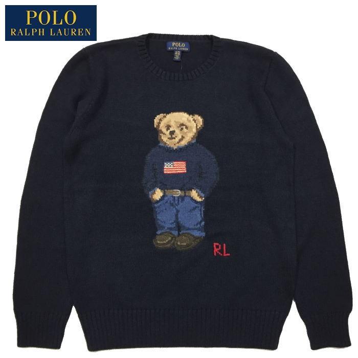 POLO RALPH LAUREN ポロ ラルフローレン ポロベア コットンセーター