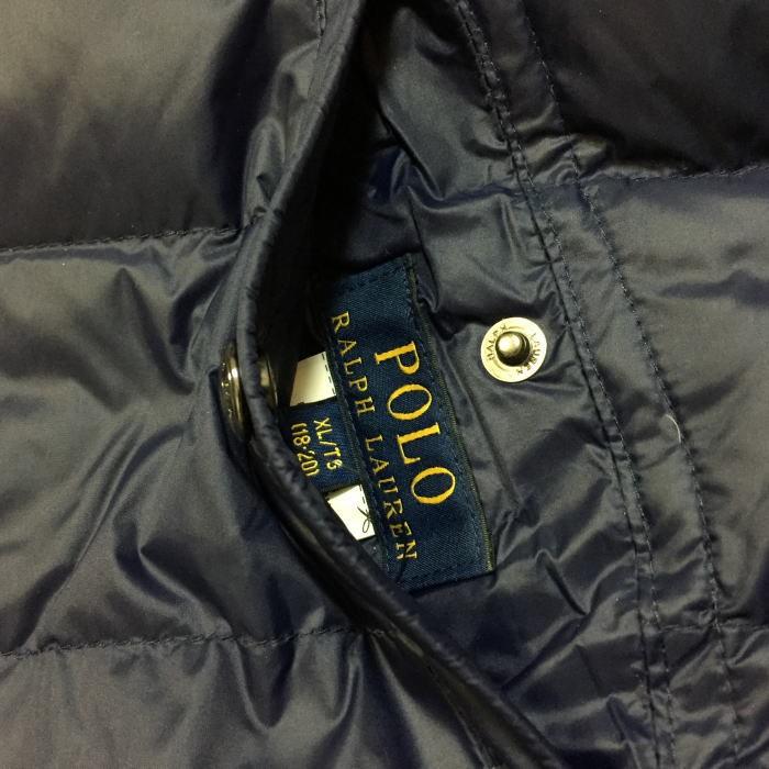 ラルフローレン　リバーシブルアウター　ボーイズサイズXL（メンズS相当） POLO RALPH LAUREN ポロ ラルフローレン ジャケット 中綿 コート