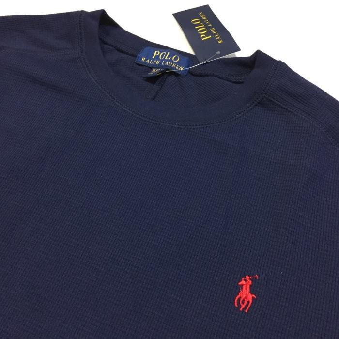 POLO RALPH LAUREN ポロ ラルフローレン ワッフル ニット ロンT POLO RALPH LAUREN ポロ ラルフローレン ワッフル ニット ロンT